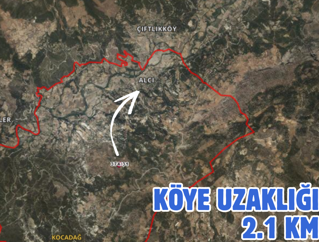 DENİZLİ ACIPAYAM ALCI 6.588 M² TARLAMIZ SATILIKTIR - DENİZLİ ACIPAYAM fotoğraf 2